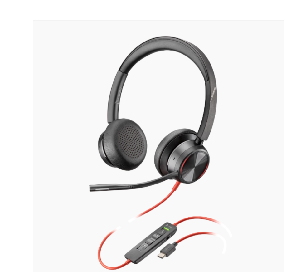 Poly Blackwire 8225 Microsoft Teams Certified USB-A Headset