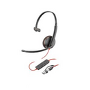 Poly Blackwire 3315 Microsoft Teams Certified USB-A Headset