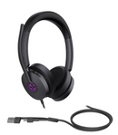 YEALINK - UH48 STEREO Teams Corded Headset (ANC) USB-C/A