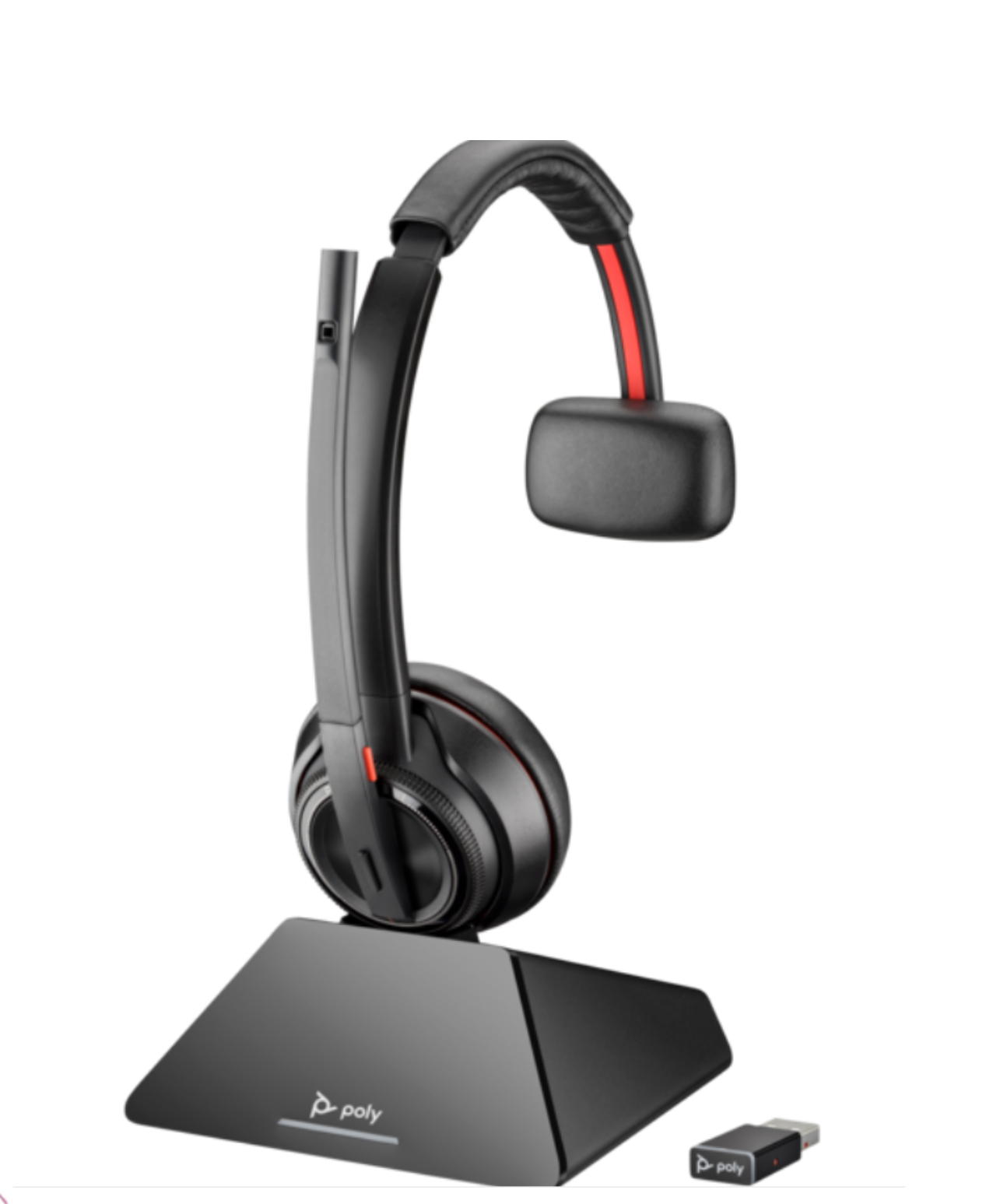 Poly Savi 8210-M Office DECT 1880-1900 MHz Single Ear Headset