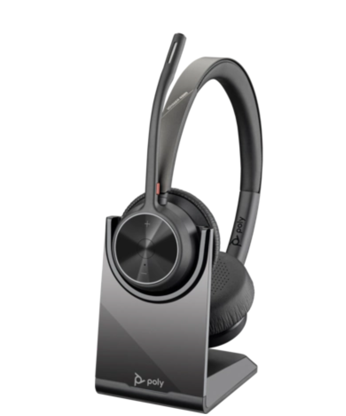 Poly VOYAGER 4320 UC - STEREO Bluetooth Headset with USB-C dongle and Charge Stand (Microsoft)