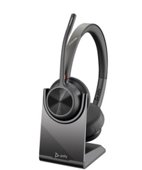 Poly VOYAGER 4320 UC - STEREO Bluetooth Headset with USB-C dongle and Charge Stand (Microsoft)