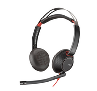 Poly Blackwire 5220 Stereo USB-C Headset +3.5mm Plug +USB-C/A Adapter (Bulk)