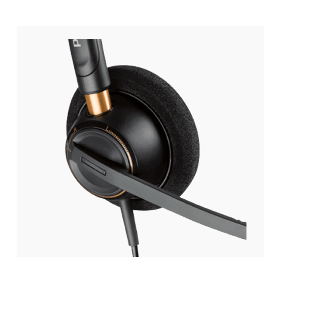Poly - HW510D - Encore Pro Digital MONO Wideband Headset (Noise Cancelling + QD)