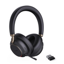 YEALINK - BH76 Plus Teams Black USB-C/A, Wireless Bluetooth, Dual, On/Over the ear wearing style optional , ANC, USB C to A Dongle Included-Teams