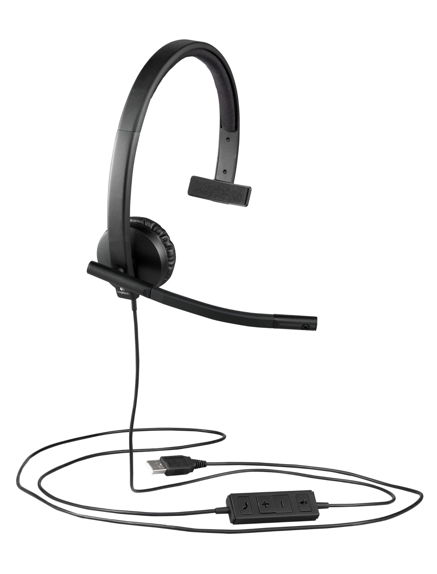 LOGITECH - H570e MONO Headset - USB/A -  with Leatherette Pad (UC Version)