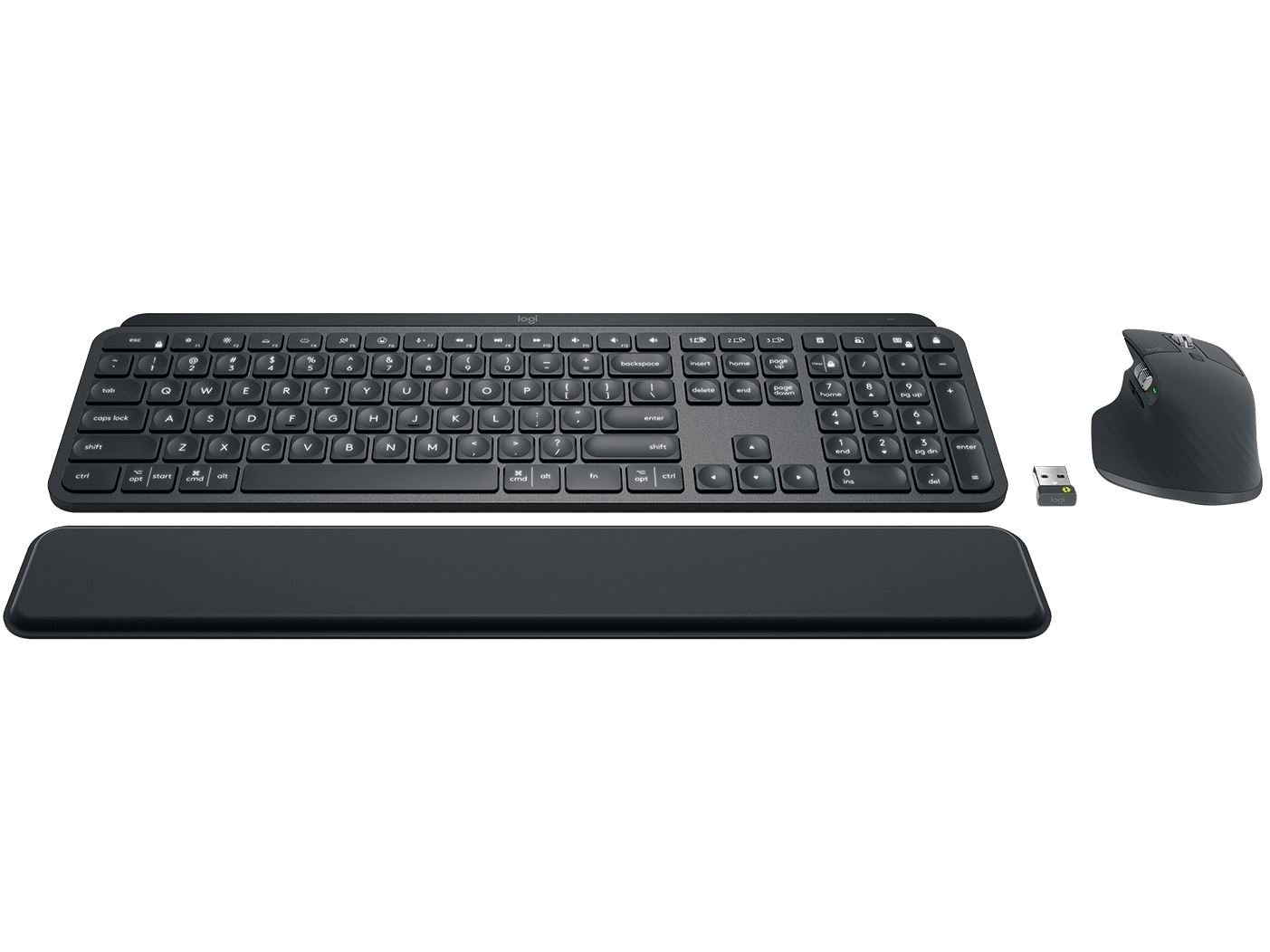 LOGITECH - MX Keys Combo (Keyboard and Mouse) for Business Gen2 - Graphite