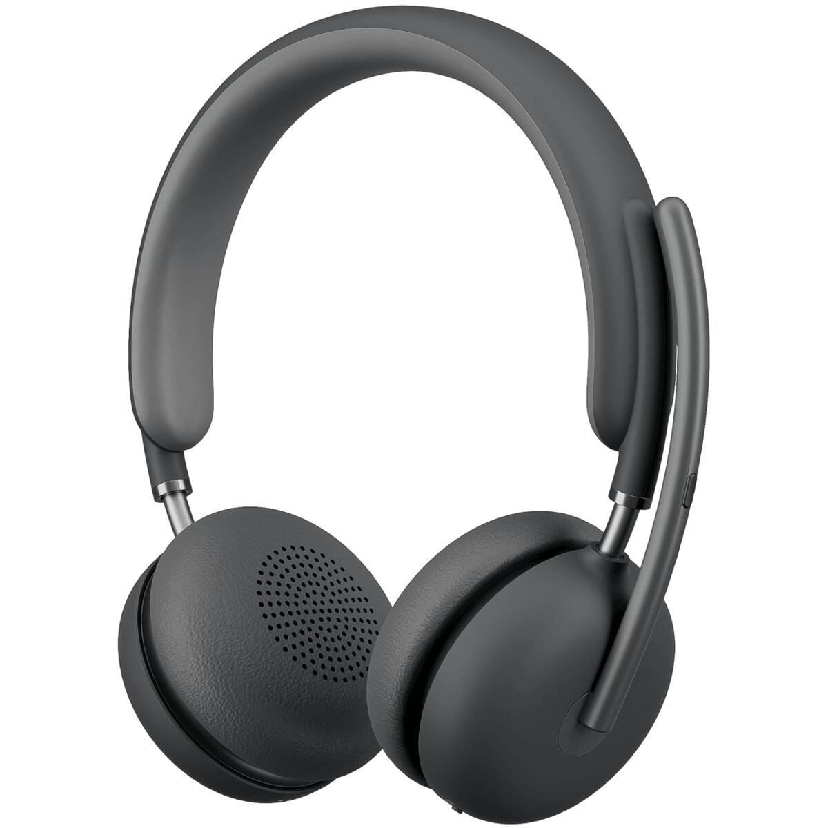 LOGITECH - Zone Wireless 2 UC Headset - Graphite Microsoft Teams - 2.4GHZ/Bluetooth No Stand
