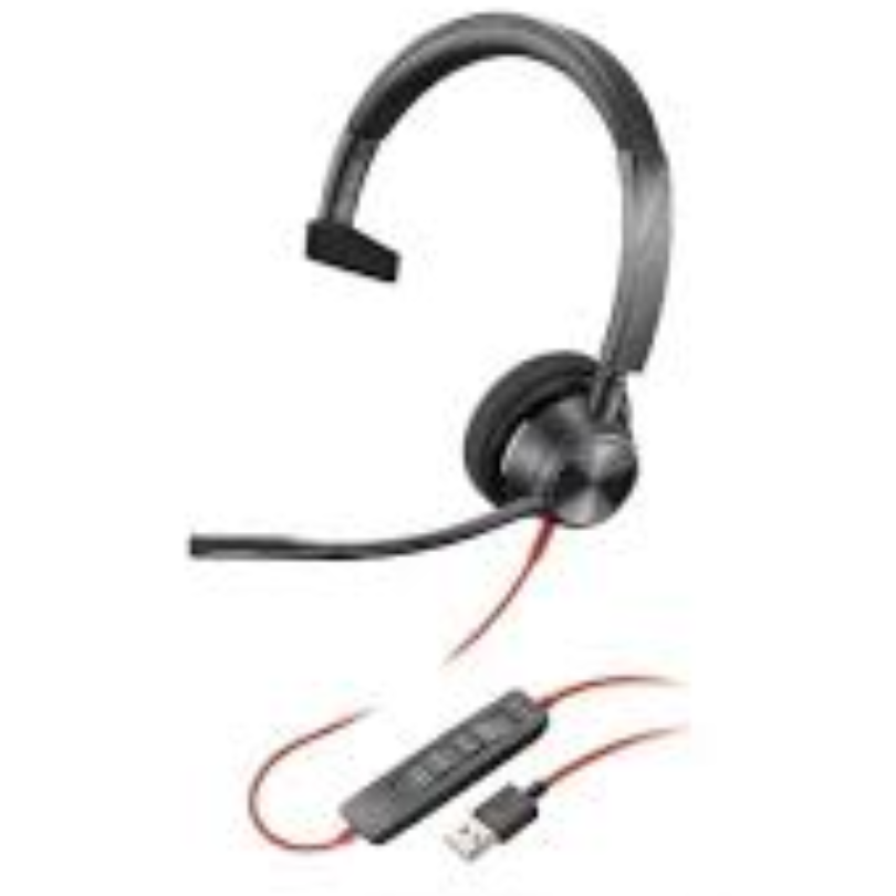 Poly Blackwire 3310 USB-A Headset