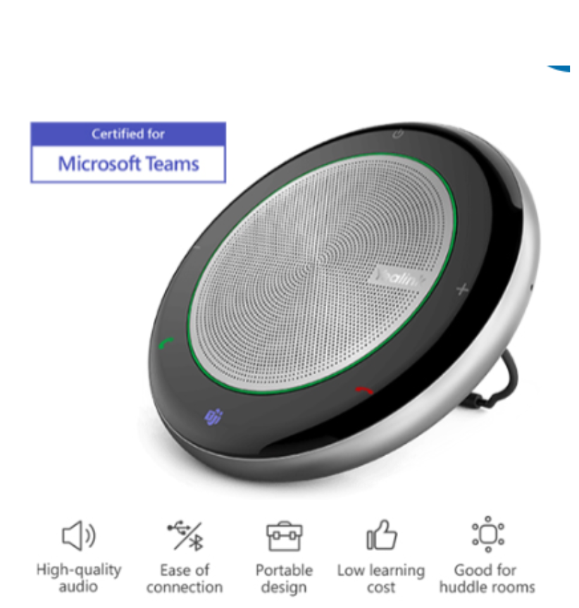 YEALINK - CP700 Teams USB-A, Wireless Bluetooth Speaker,  excluding BT Dongle-Teams