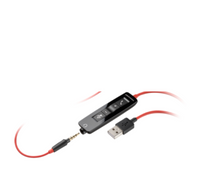 Poly Blackwire 5220 Stereo USB-C Headset +3.5mm Plug +USB-C/A Adapter (Bulk)