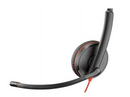 Poly Blackwire 3225 Stereo USB-C Headset +3.5mm Plug +USB-C/A Adapter (Bulk)