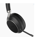 YEALINK - BH76 Teams Black USB-C, Wireless Bluetooth, Dual, On the ear wearing style, ANC, USB-C Dongle Included-Teams