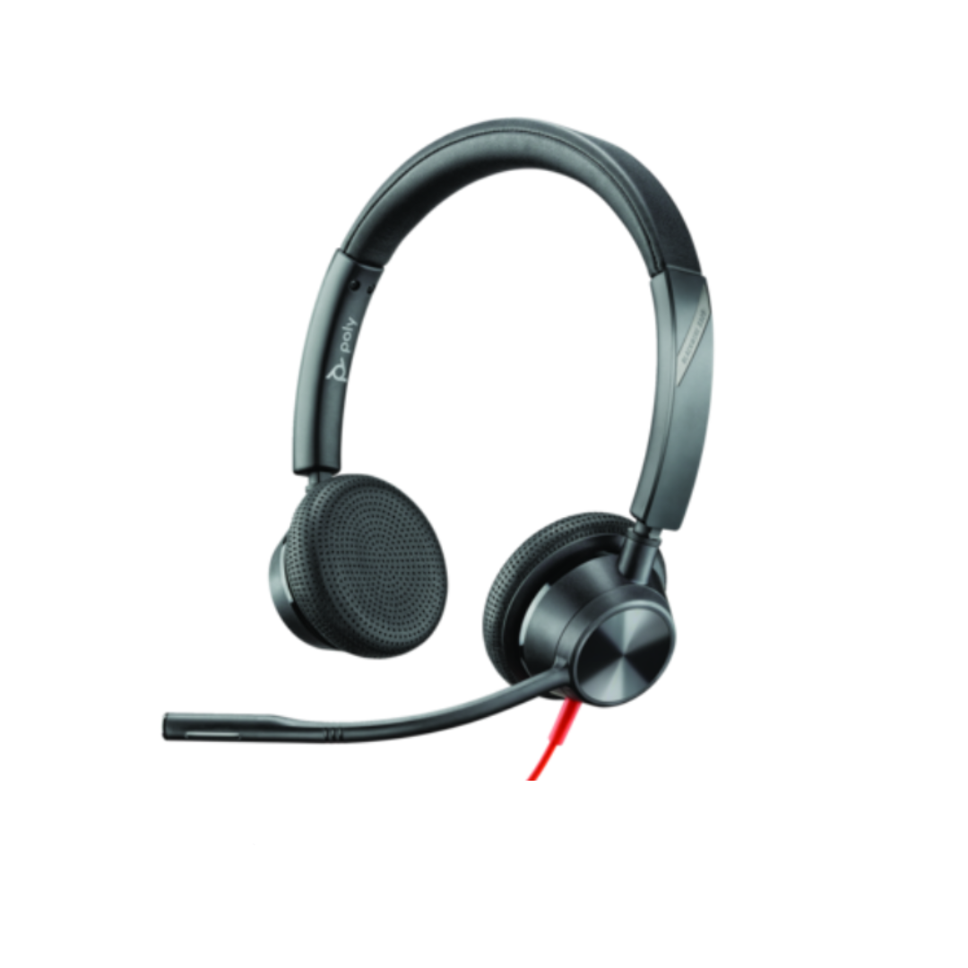 Poly Blackwire 3325 Microsoft Teams Certified USB-C Headset