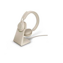 Jabra Evolve2 65 Deskstand, USB-A, Beige