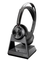 Poly Voyager Focus 2-M Microsoft Teams Certified with charge stand Headset