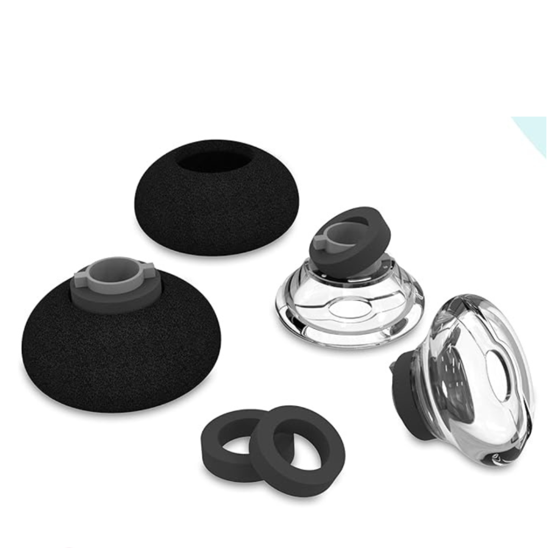 Poly Voyager Legend Large Eartips and Foam Covers (3 Pieces)