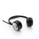 YEALINK - YHS36 Dual Corded headset, On the ear wearing style, Including QD-RJ9 cable, Leather ear cushions