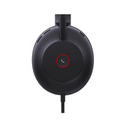 YEALINK - UH37 Mono Teams USB-A, Corded USB with mute, call and volume control on the headset, On the ear wearing style, Leather ear cushions-Teams