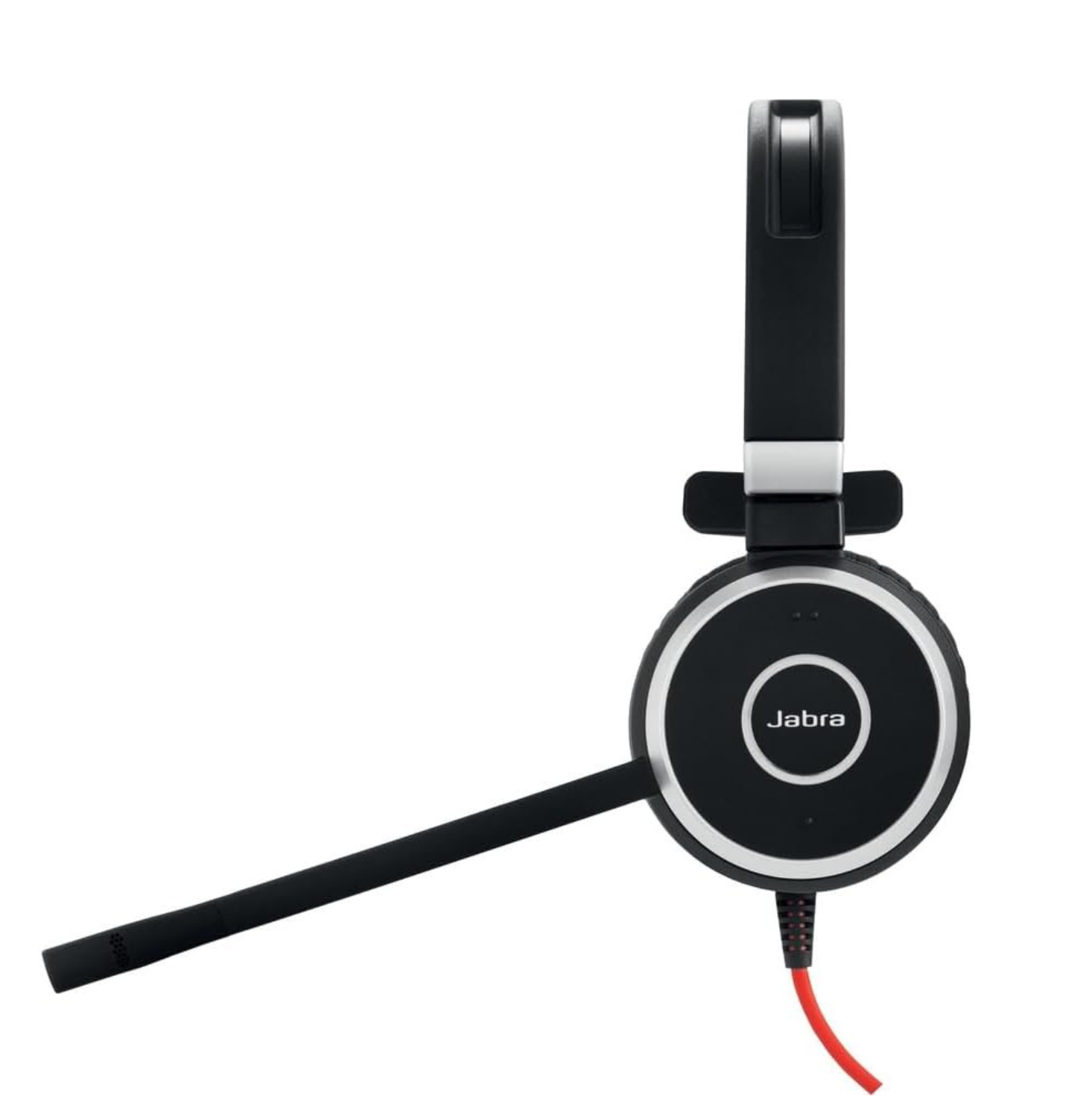 MONO headset ONLY for Jabra EVOLVE 40 UC with 3.5mm Jack (without USB Controller), headband, discret boomarm