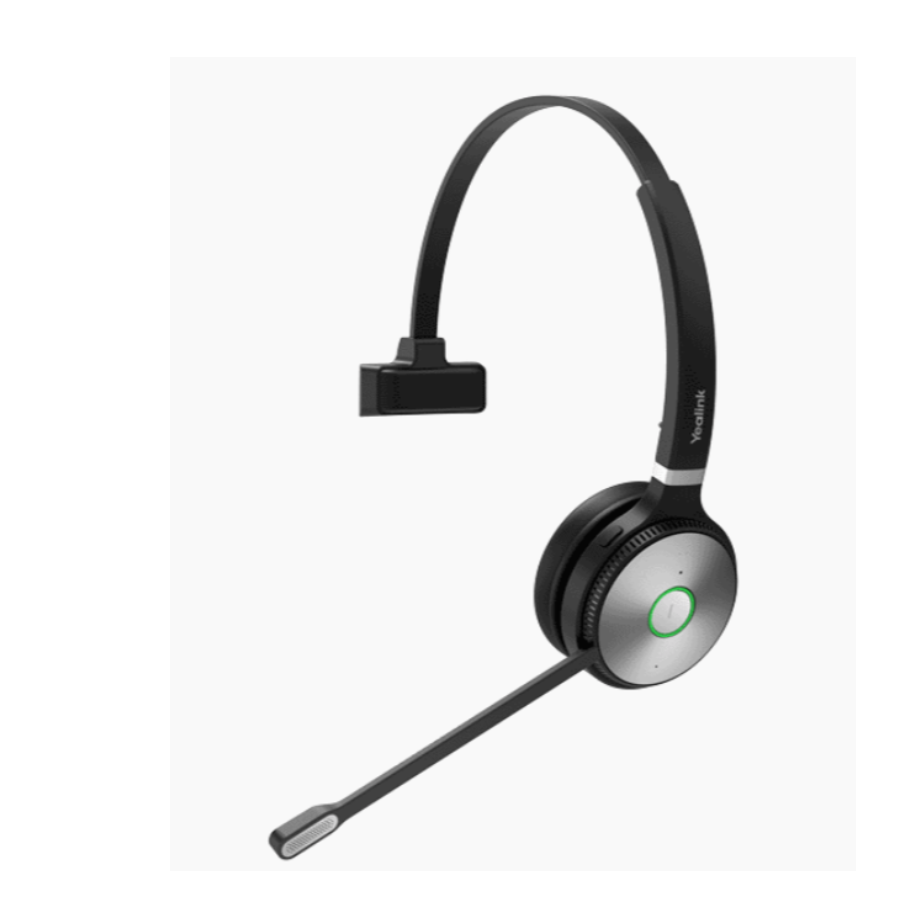 YEALINK - WH62 Dual Teams USB-A, Wireless DECT-PC/IP Phone, On the ear wearing style-Teams