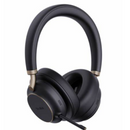 YEALINK - BH76 Plus Teams Black USB-C/A, Wireless Bluetooth, Dual, On/Over the ear wearing style optional , ANC, USB C to A Dongle Included-Teams