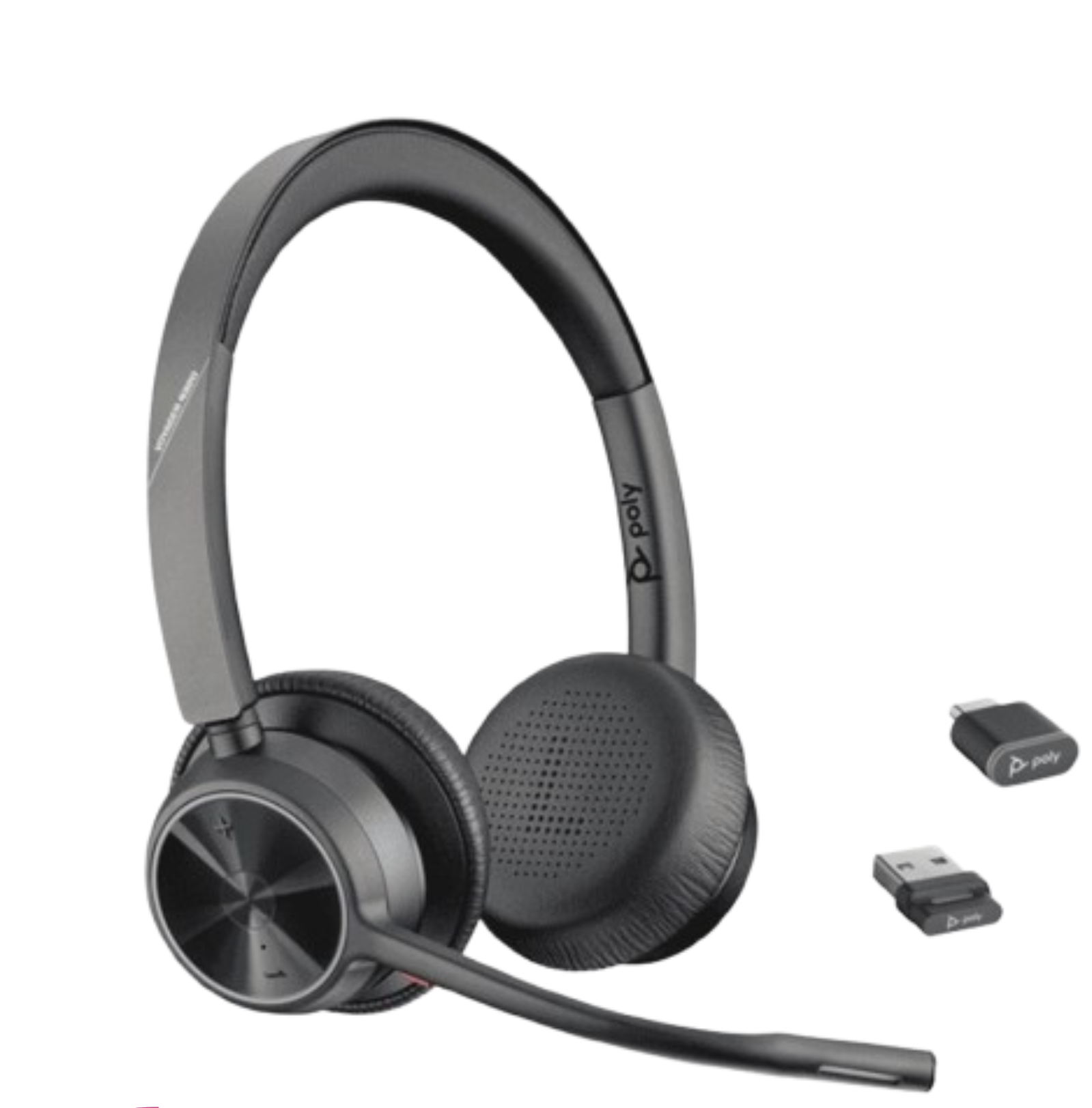 Poly Voyager 4320 Microsoft Teams Certified USB-A Headset +BT700 dongle