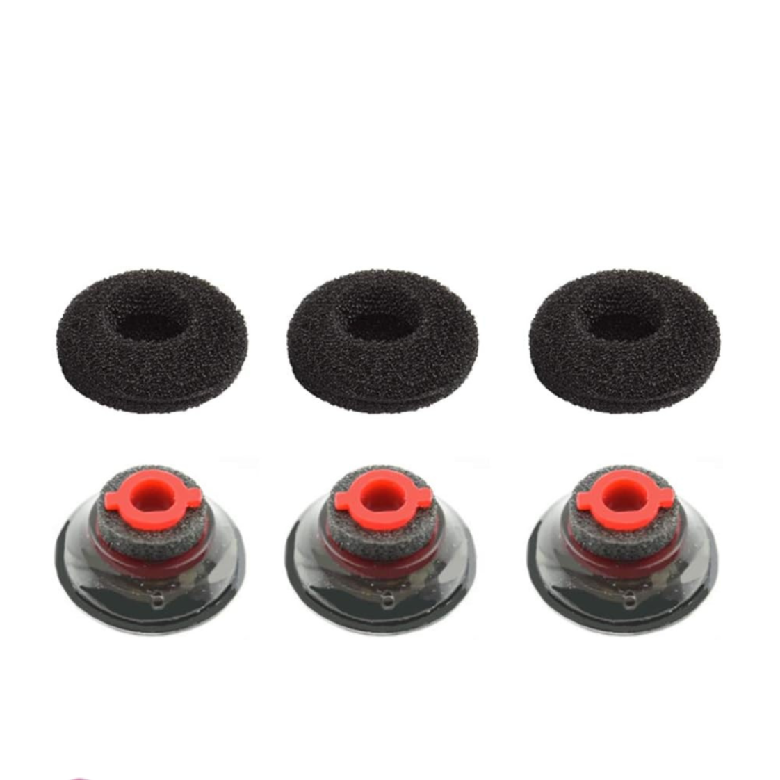 Poly Voyager Legend Medium Eartips and Foam Covers (3 Pieces)