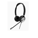 YEALINK - YHS36 Dual Corded headset, On the ear wearing style, Including QD-RJ9 cable, Leather ear cushions