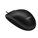 LOGITECH - B100 Optical USB Mouse - Black Grey - USB