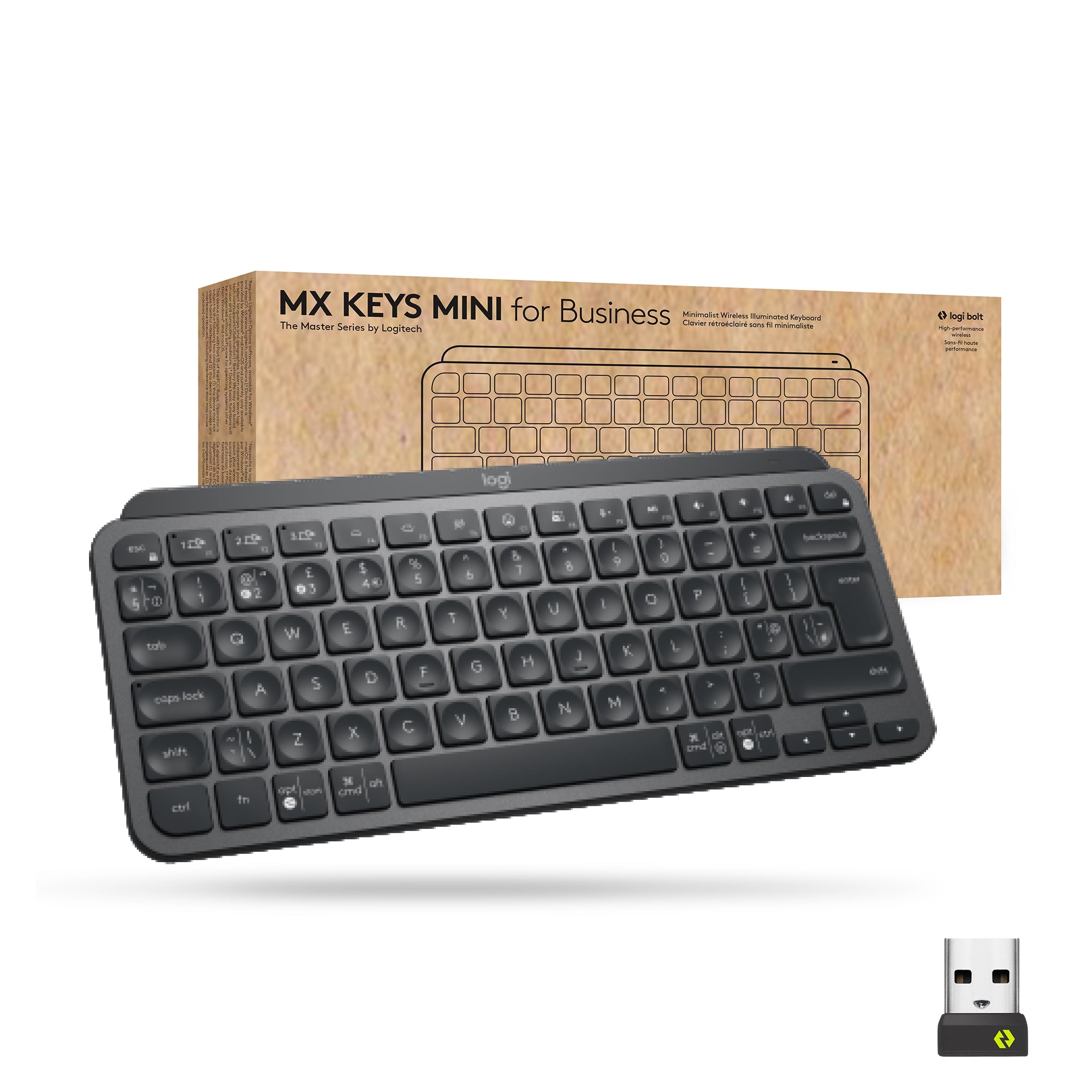 LOGITECH - MX Keys Mini For Business - Graphite (Keyboard only)