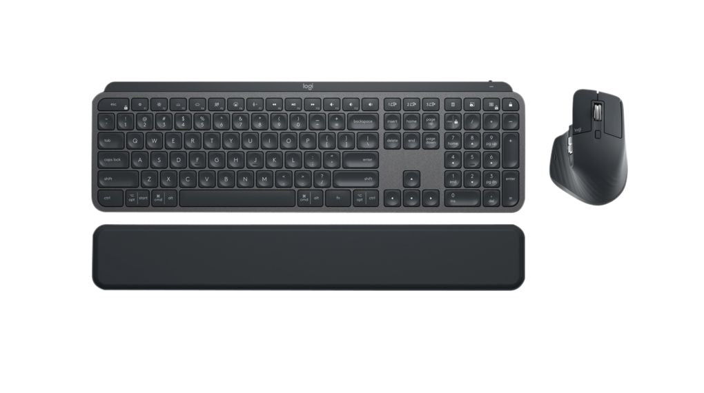 LOGITECH - MX Keys Combo (Keyboard and Mouse) for Business Gen2 - Graphite
