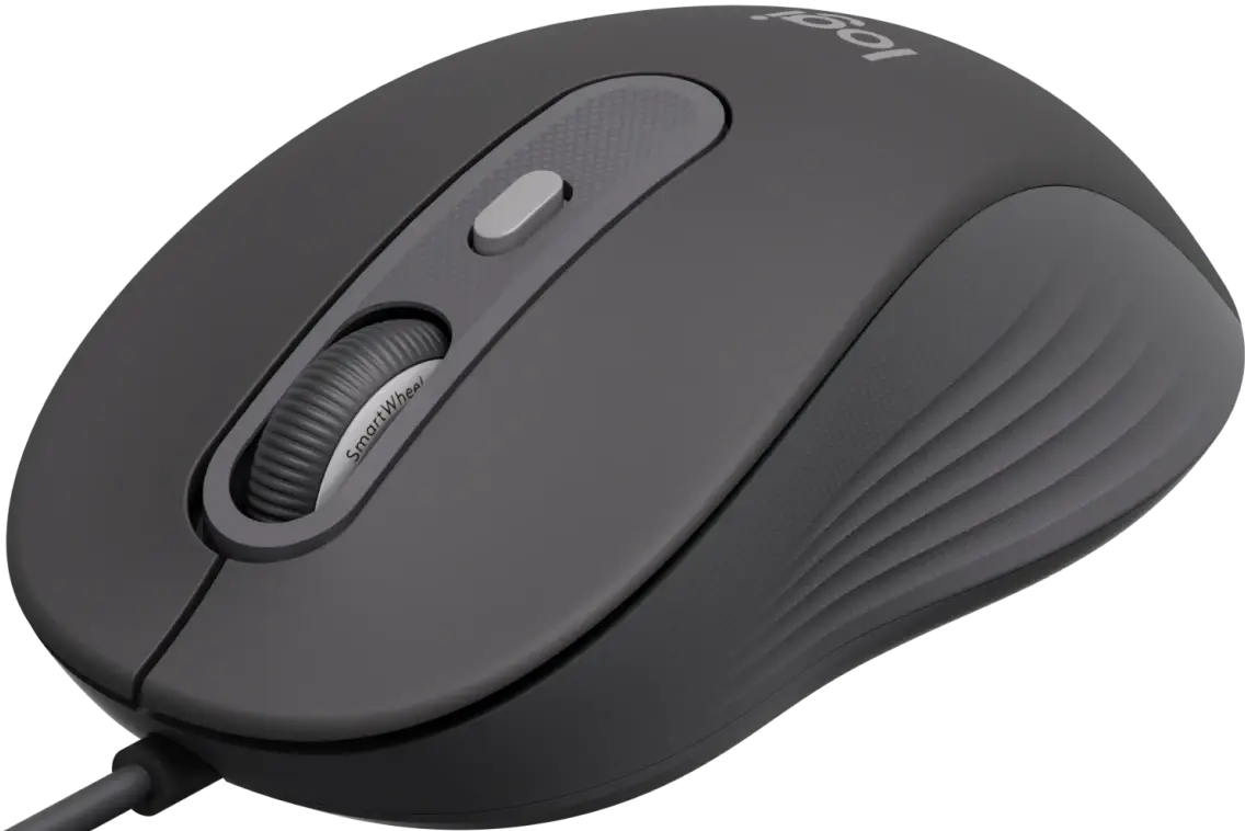 LOGITECH - M520 for Business - Graphite - USB-C
