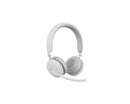 LOGITECH - Zone Wireless 2 UC - Headset Off White,Microsoft Teams - 2.4GHZ/Bluetooth No Stand