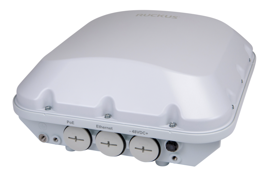 RUCKUS T670sn High-performance Wi-Fi 7 (802.11be) Outdoor Access Point.