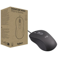 LOGITECH - M520 for Business - Graphite - USB-C