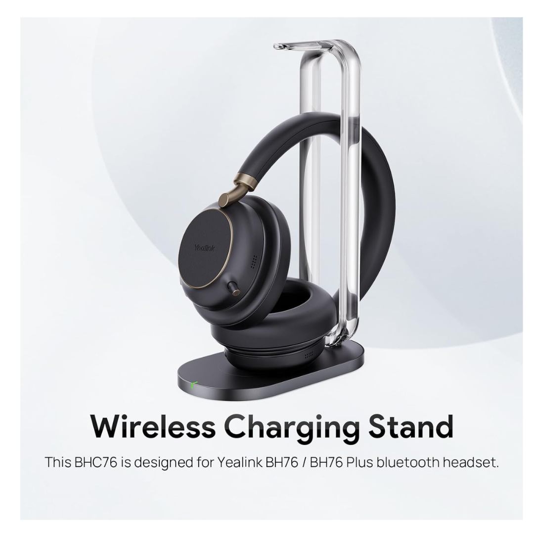 YEALINK - BHC76, Wireless Charging stand for BH72/BH76