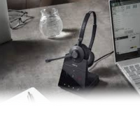 Jabra Engage 55 SE, UC Stereo, Link400c, Stand