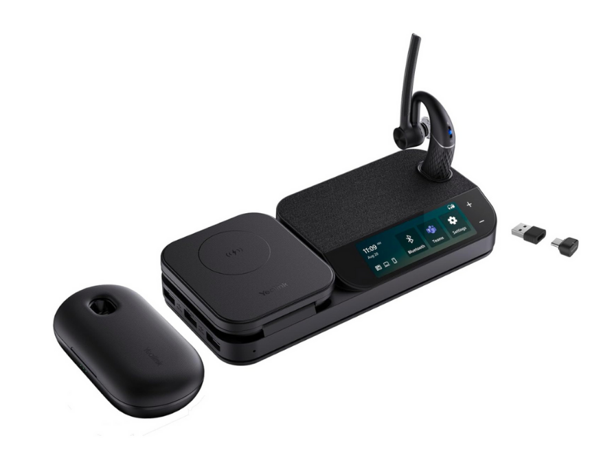 YEALINK - BH71 Pro USB-A, Wireless Bluetooth, Ear Hook wearing style only, Including Charging Case-Teams