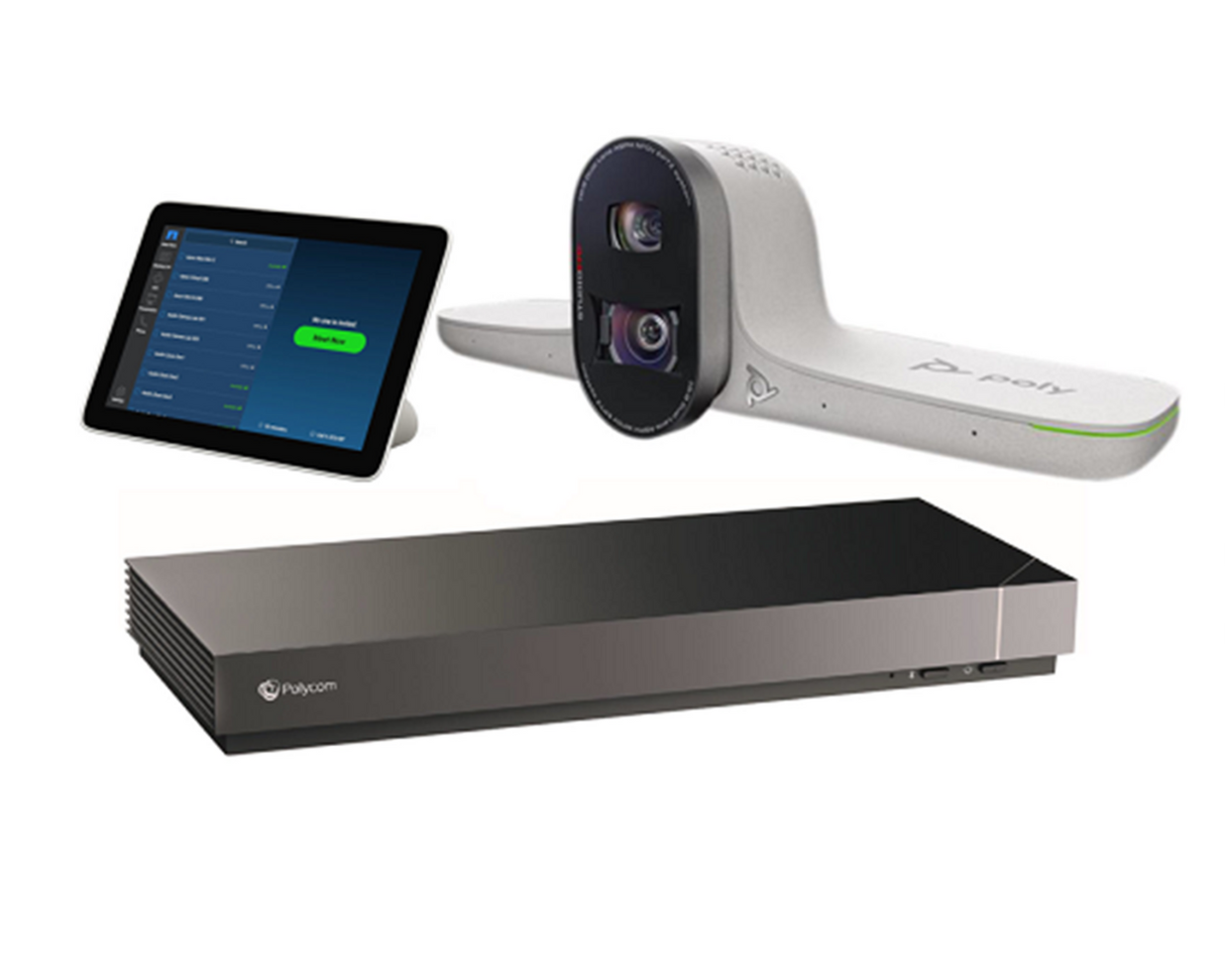 Poly G7500 Video Conferencing System with Studio E70 and TC10 Controller Kit