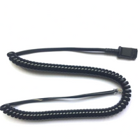 Cable - Amplified Bottom Cable (Electret) (QD to RJ9)