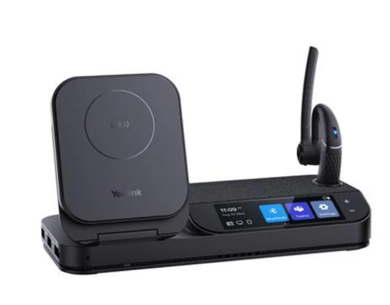 YEALINK - BH71 Workstation USB-A, Wireless Bluetooth/Corded Speaker, Ear Hook wearing style -Teams