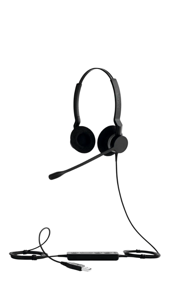 Jabra - BIZª 2300- STEREO Wideband Headset (Noise Cancelling)