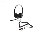 YEALINK - UH34 Lite Dual Teams USB-A, Corded USB with mute, call and volume control on the cord, On the ear wearing style, Foam ear cushions-Teams