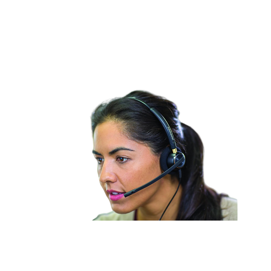 Poly - HW510 - Encore Pro STEREO Wideband Headset (Noise Cancelling + QD)