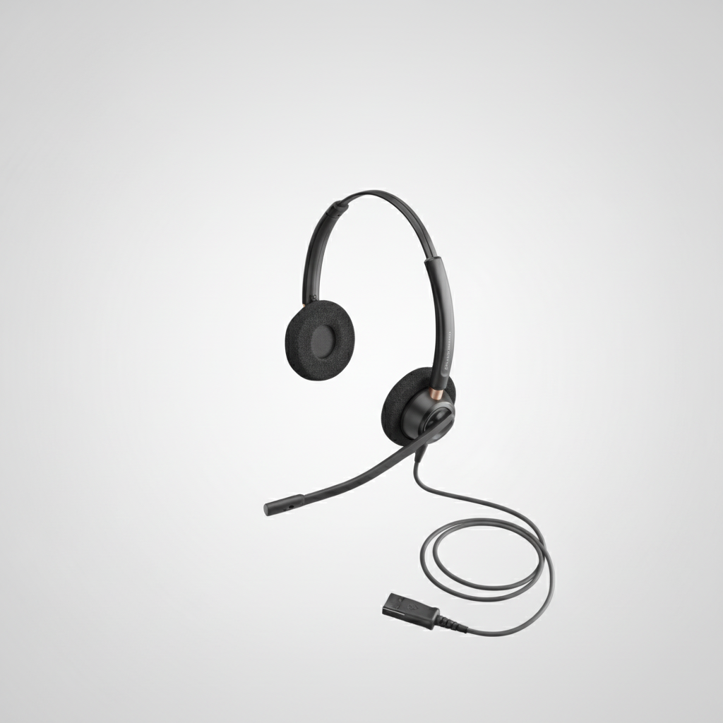Poly - HW510 - Encore Pro STEREO Wideband Headset (Noise Cancelling + QD)