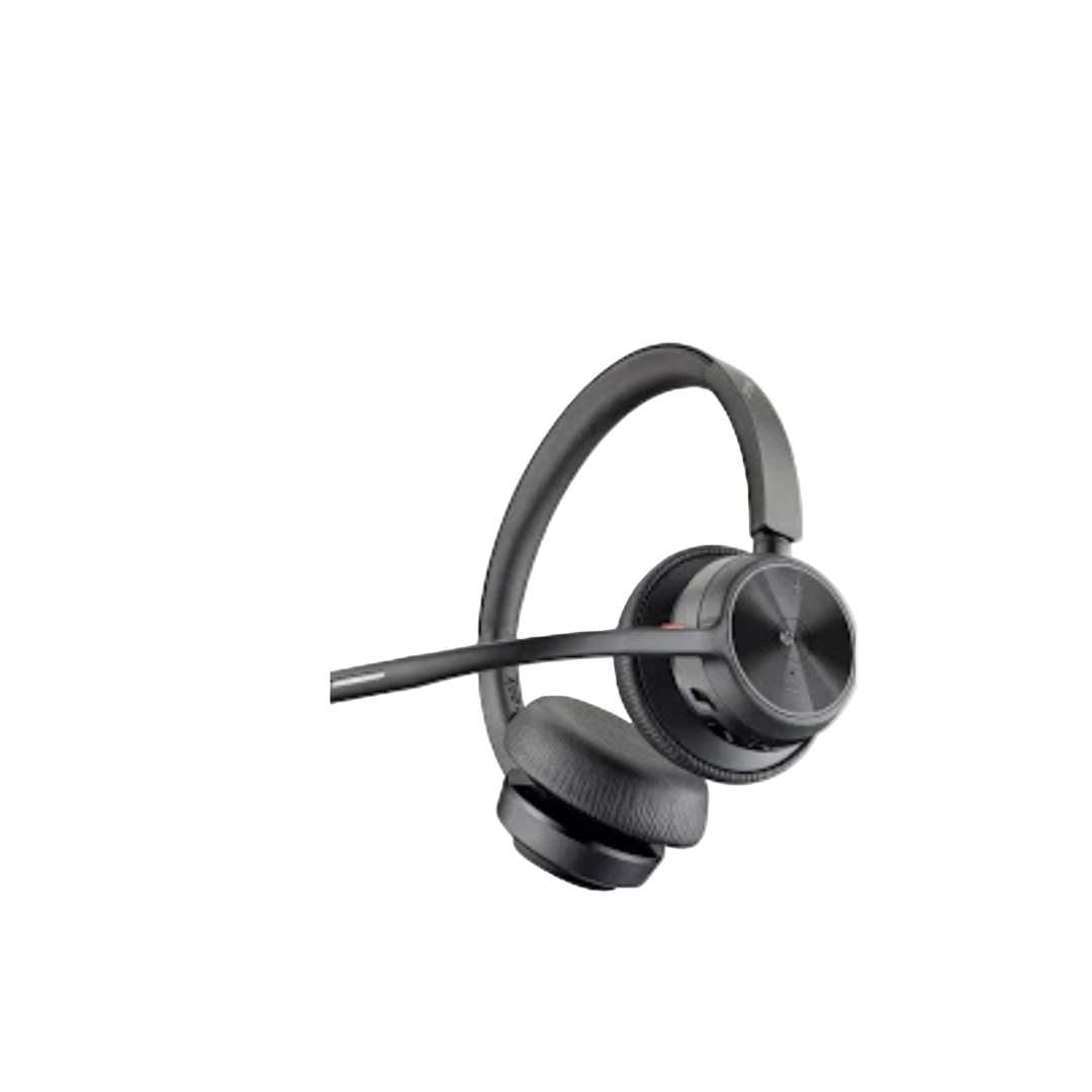 Poly - Voyager 4320 UC Stereo Bluetooth Wireless Headset + Charging Stand (Plantronics)