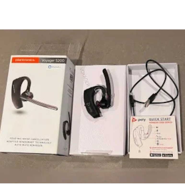 Poly Voyager 5200 UC USB-A Bluetooth Headset +BT700