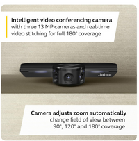 Jabra Panacast Meet Anywhere+ (Panacast Camera, Speak 750-MS, 1m cable, Tabel Stand, Case)