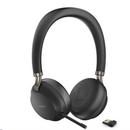 YEALINK - BH72 Teams Black USB-C, Wireless Bluetooth, Dual, On the ear wearing style, USB-C Dongle Included- Teams